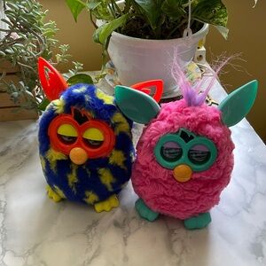 Working Furby LOT - Blue and pink